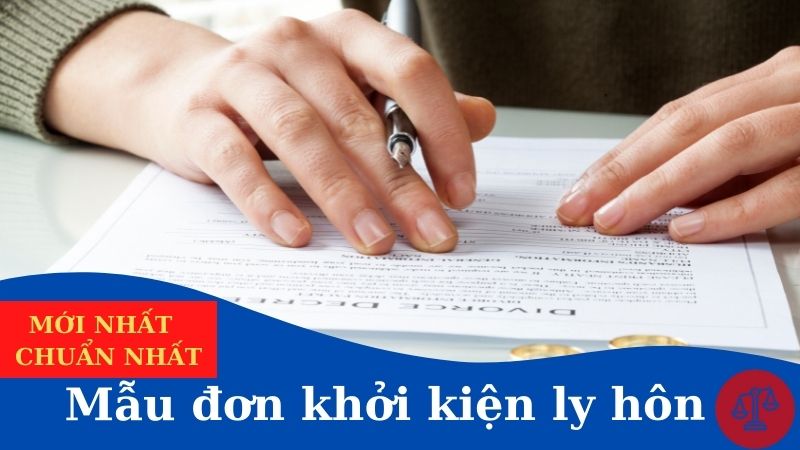 Mẫu đơn khởi kiện ly hôn