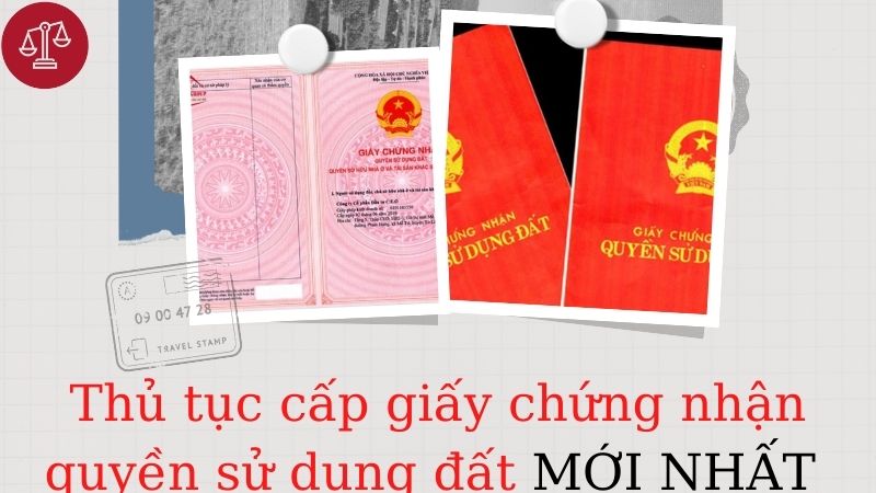 thủ tục cấp giấy chứng nhận quyền sử dụng đất