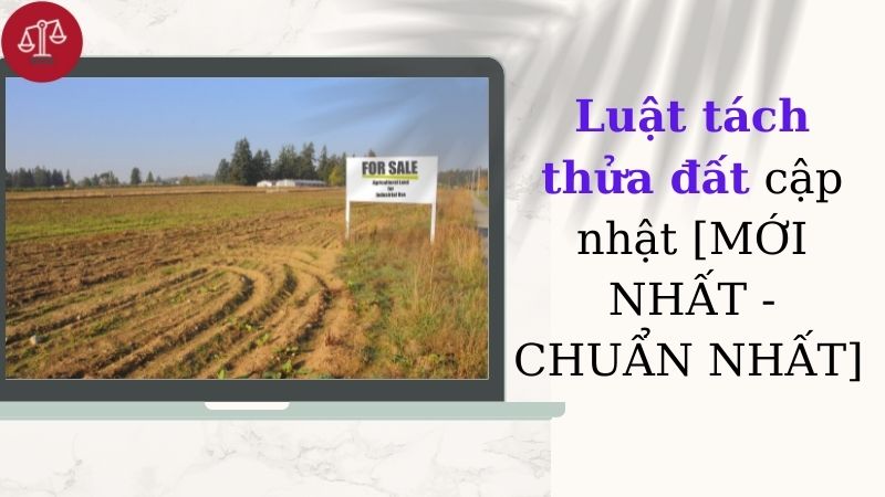 Luật tách thửa đất