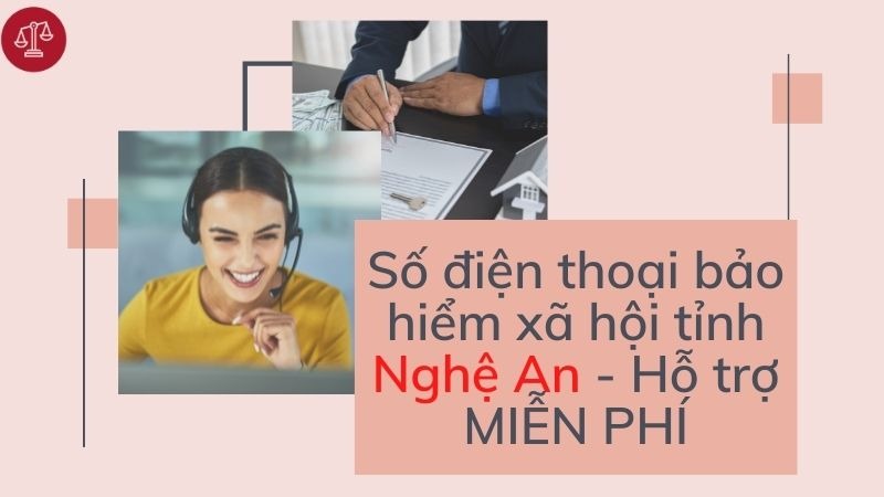Số điện thoại bảo hiểm xã hội tỉnh Nghệ An