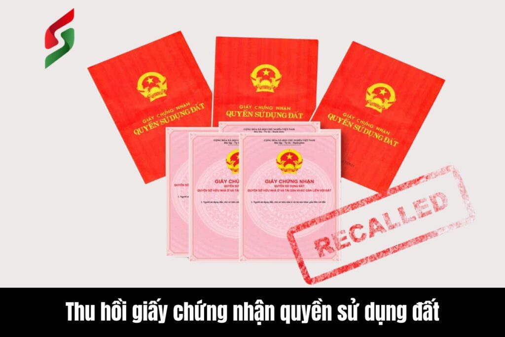 Thu hồi giấy chứng nhận quyền sử dụng đất trong trường hợp nào? 11 Có được thu hồi giấy chứng nhận quyền sử dụng đất đang thế chấp tại ngân hàng không?