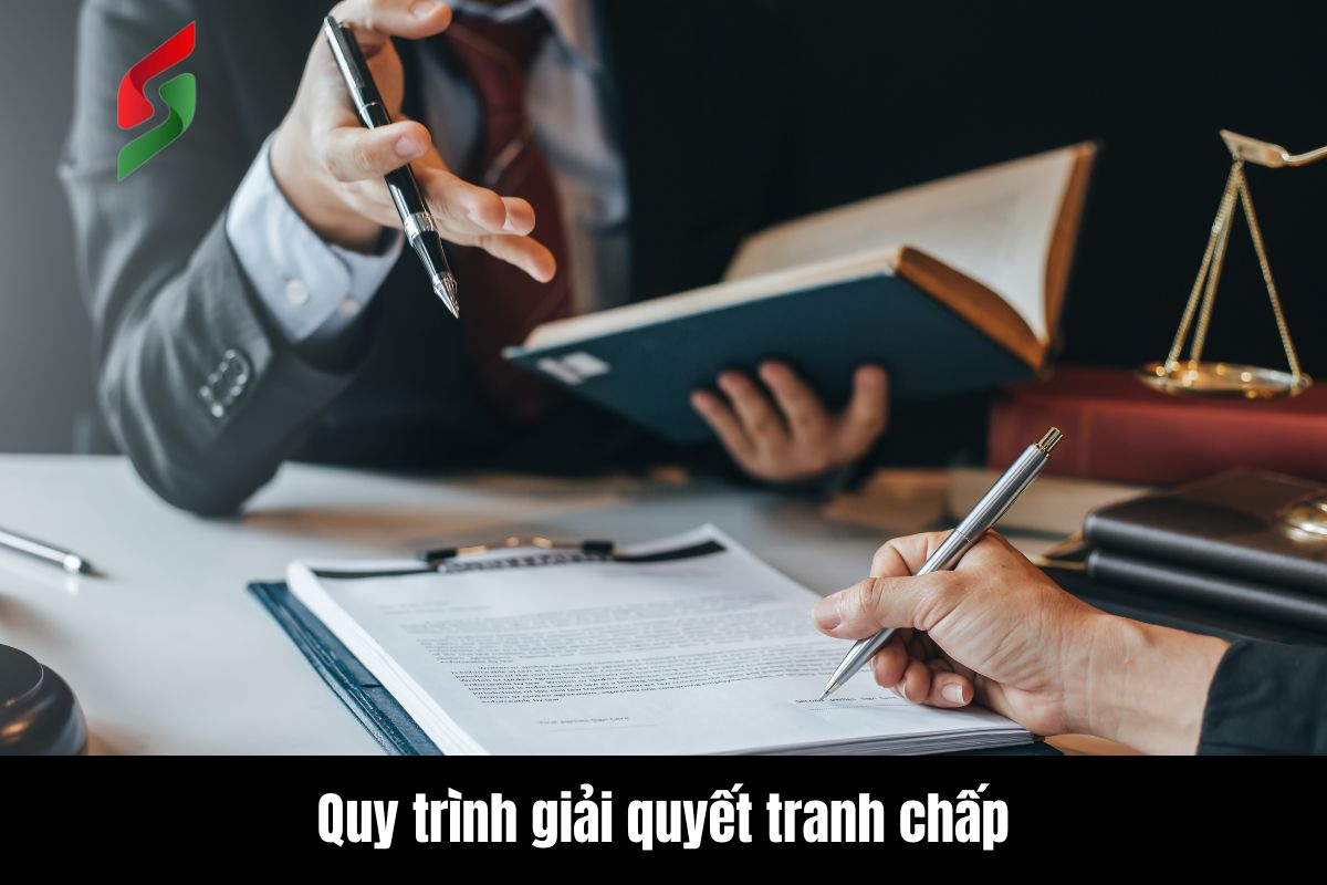 Quy trình giải quyết tranh chấp đất đai