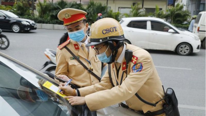 Lỗi không xin nhan phạt bao nhiêu đối với ô tô theo quy định mới nhất