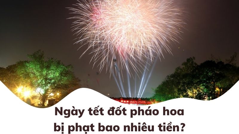 Đốt pháo hoa bị phạt bao nhiêu tiền theo pháp luật 2025? 2 Ngày Tết đốt pháo hoa bị phạt bao nhiêu tiền?