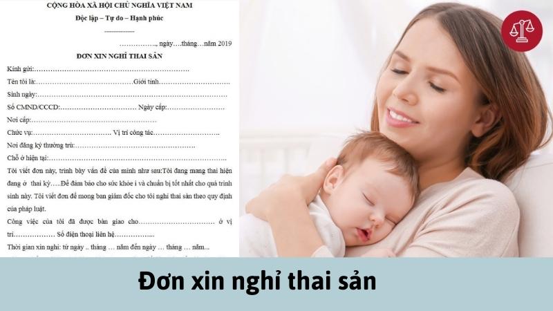 don-xin-nghi-thai-san