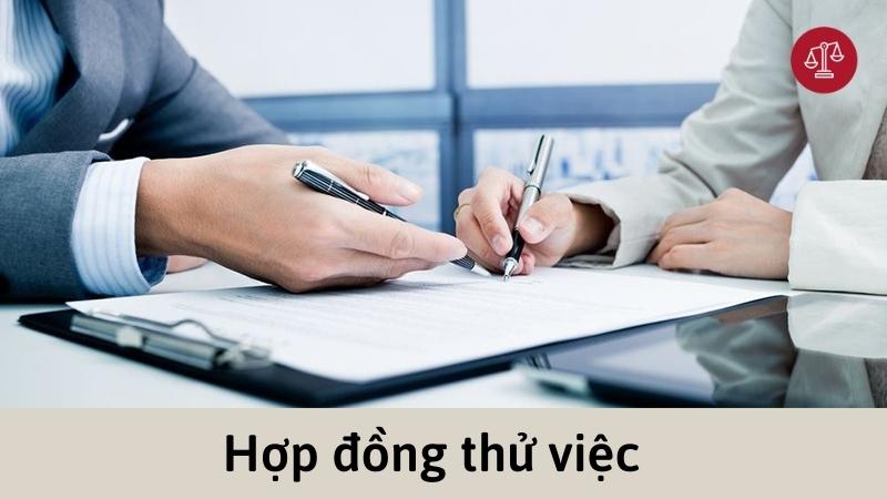 Hợp đồng thử việc - Tư vấn về Mẫu mới nhất năm 2025 21 hop dong thu viec