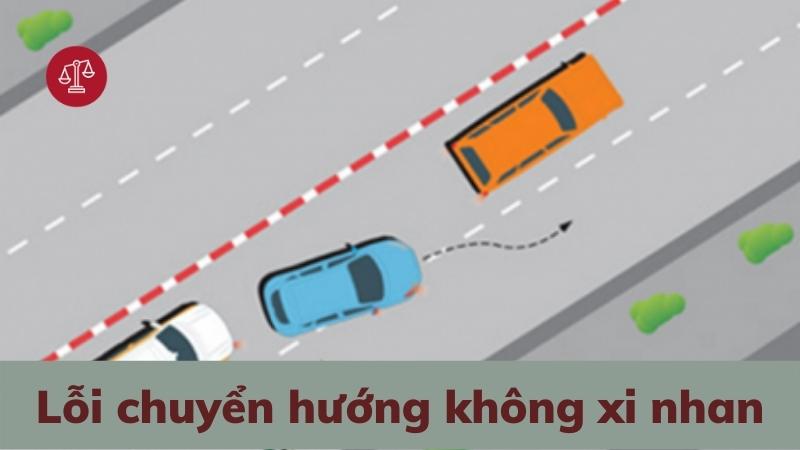 Lỗi chuyển hướng không xi nhan