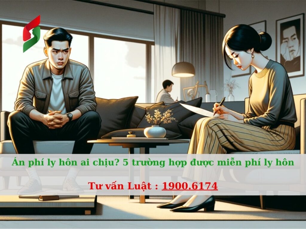 án phí ly hôn ai chịu - 5 trường hợp miễn phí án phí ly hôn