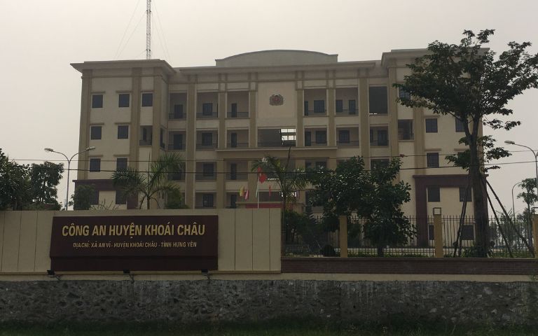 công an huyện khoái châu