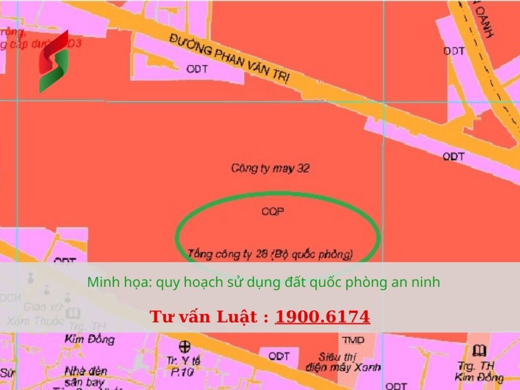 Quy hoạch sử dụng đất quốc phòng an ninh như thế nào? 5 Minh họa- quy hoạch sử dụng đất quốc phòng an ninh