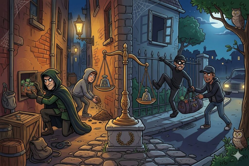 Che giau toi pham va dong pham ranh gioi phap ly