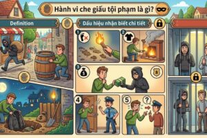 Hanh vi che giau toi pham la gi Dau hieu nhan biet chi tiet